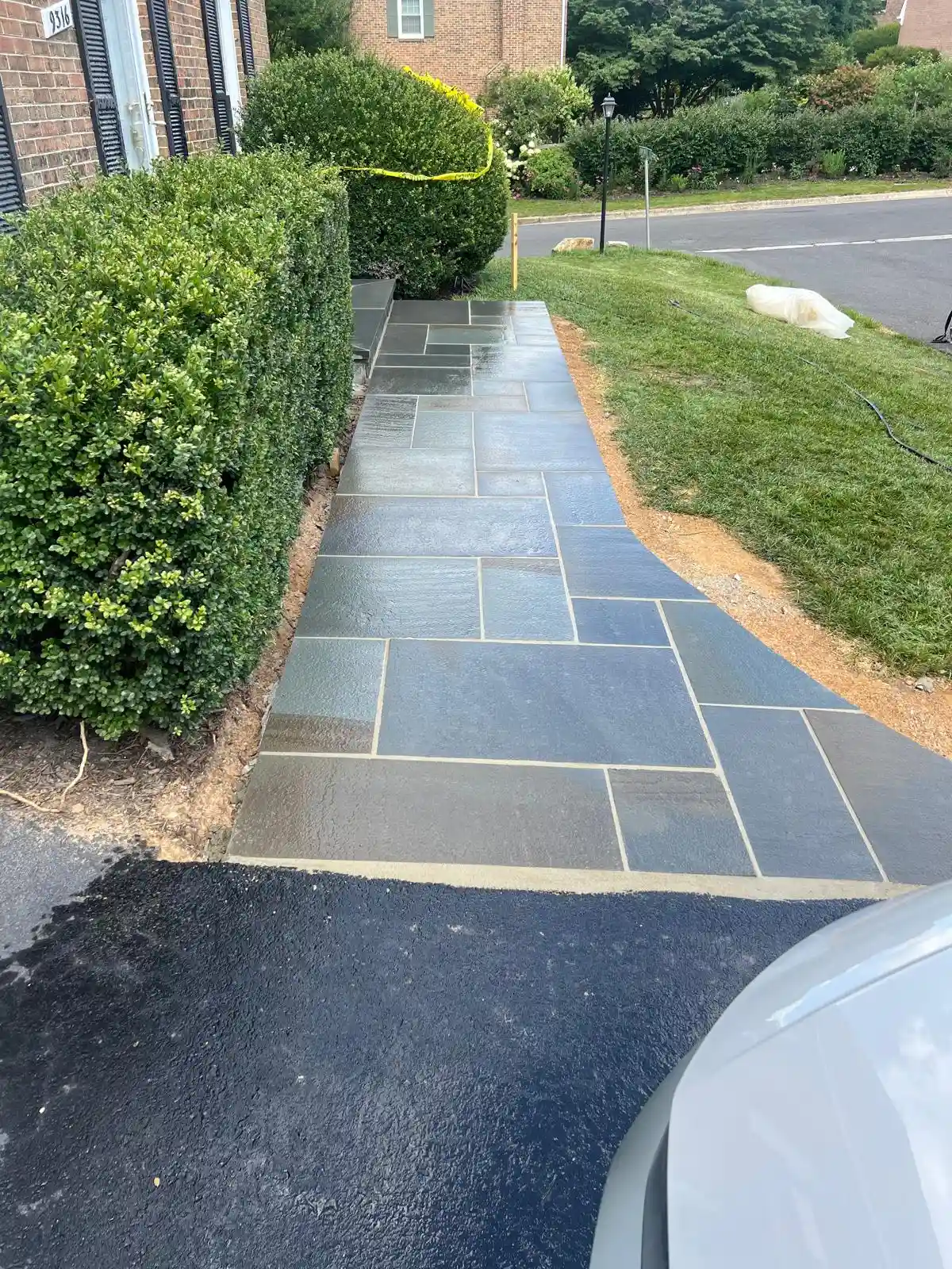 Landscaping design project in Maryland