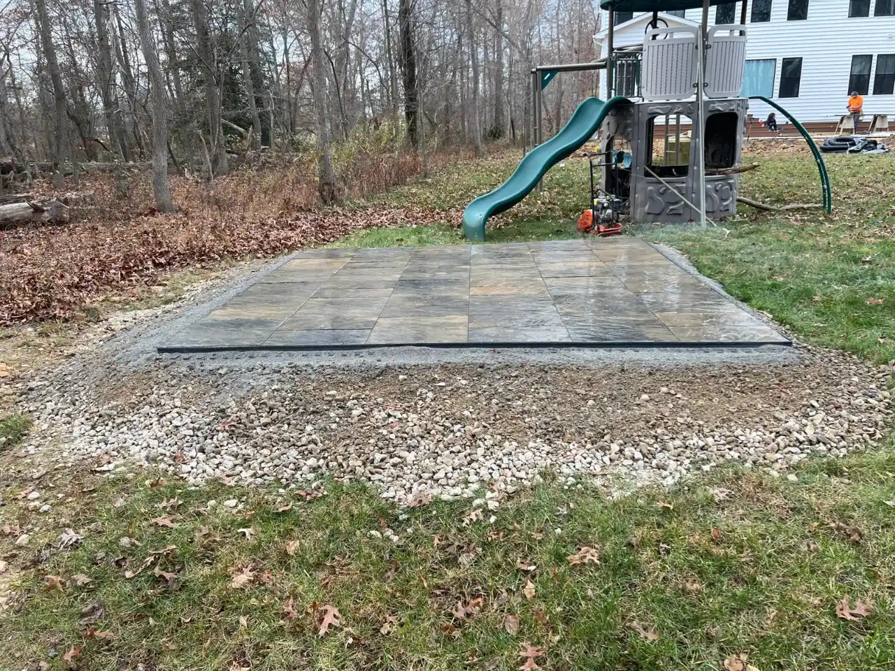 Patio and paver installation in Maryland