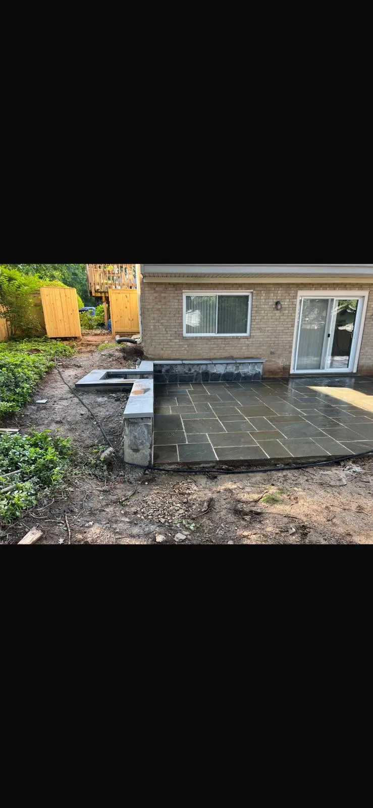 Paver patio installation in Maryland 12