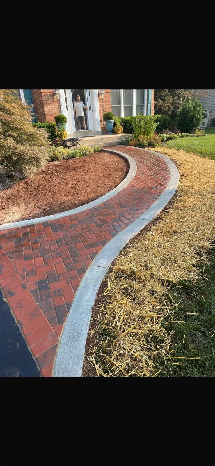 Paver patio installation in Maryland 13