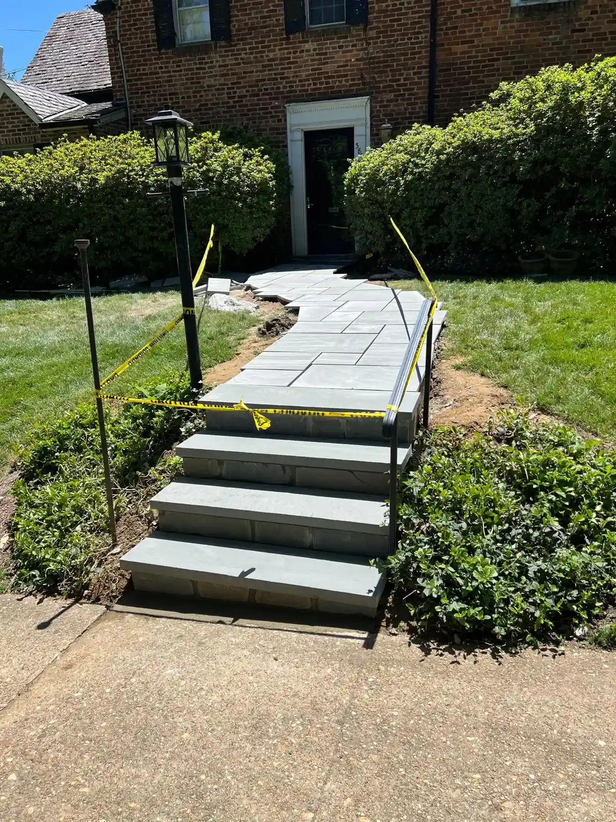 Paver patio installation in Maryland 15
