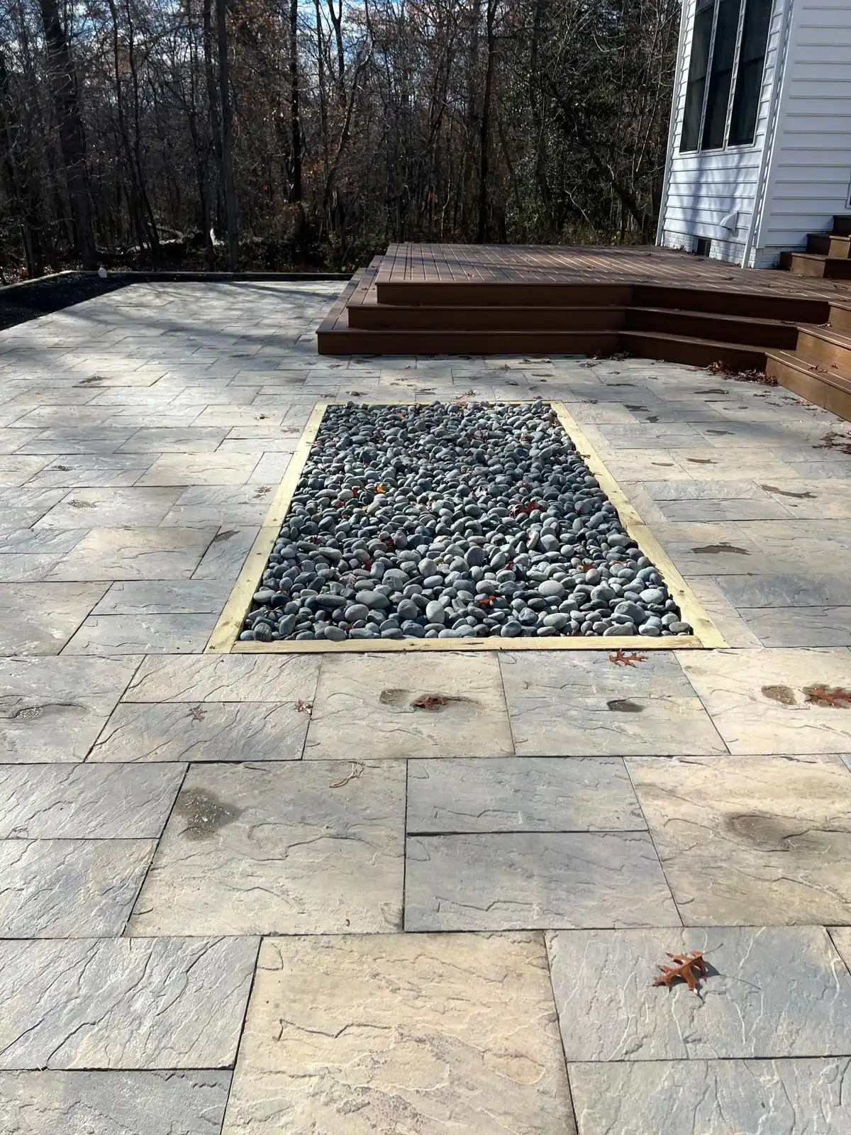 Paver patio installation in Maryland 2