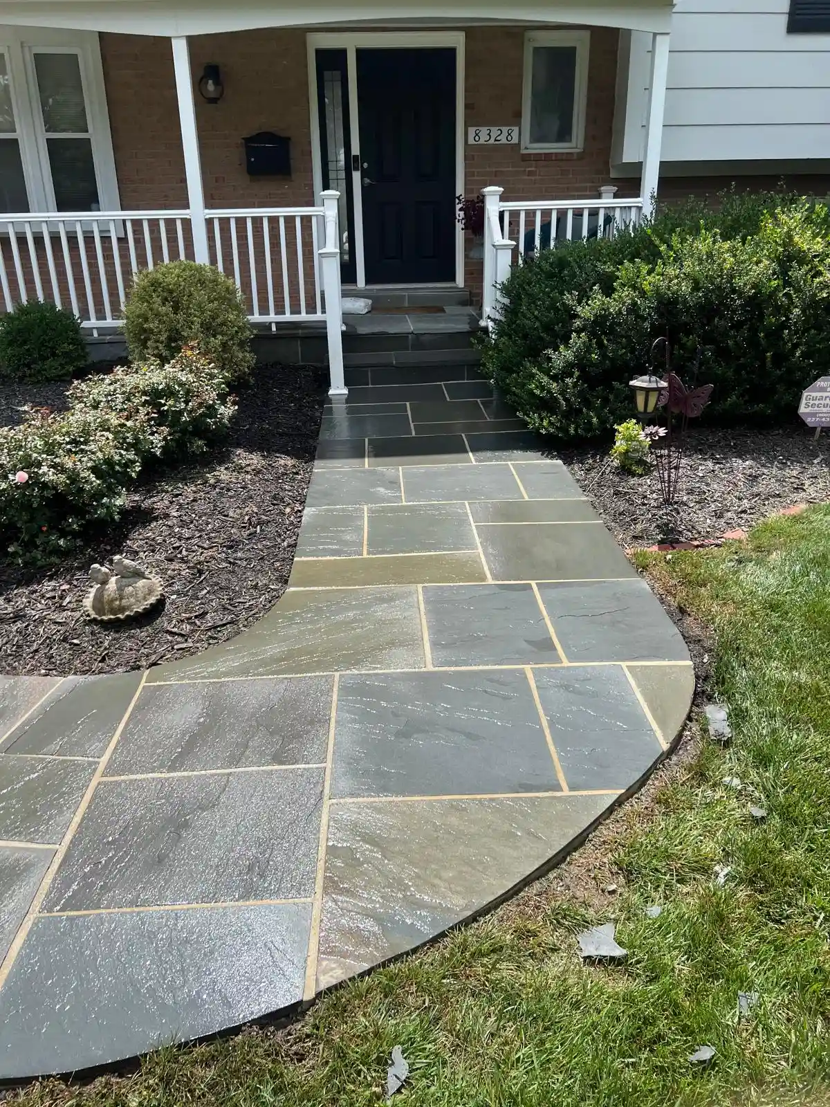 Paver patio installation in Maryland 6