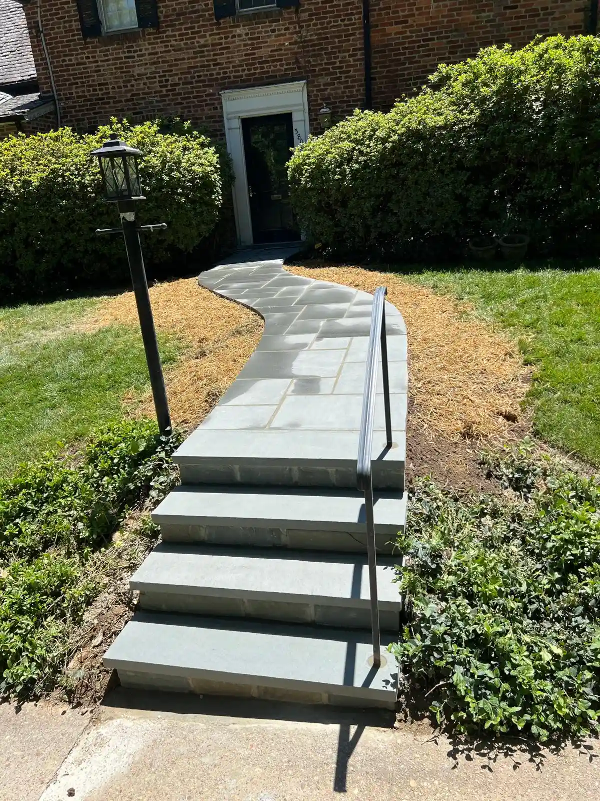 Paver patio installation in Maryland 7