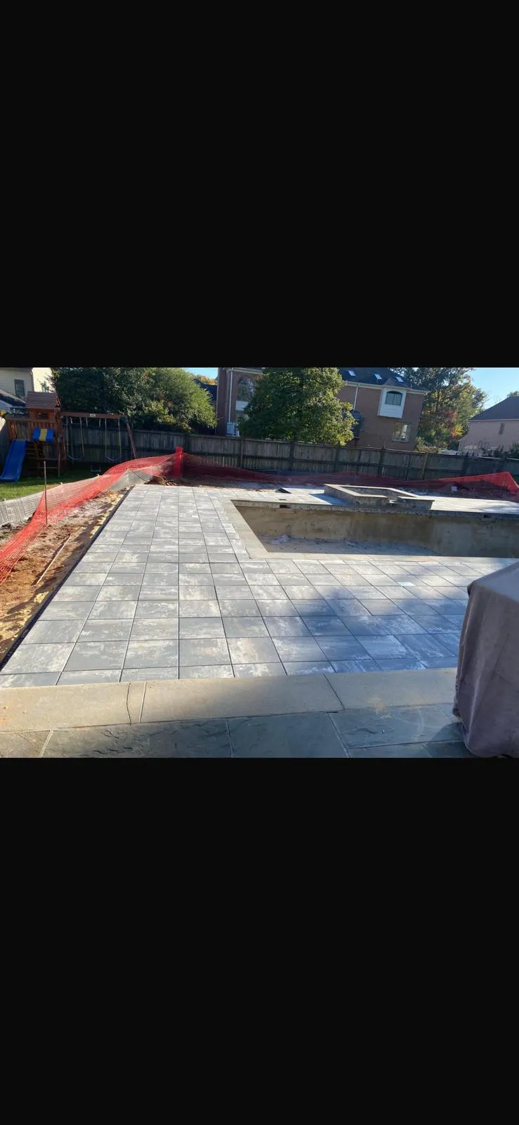 Paver patio installation in Maryland 8